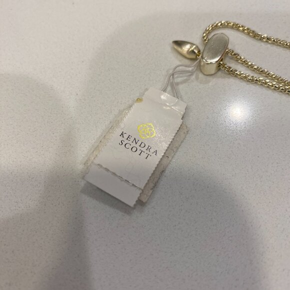 Kendra Scott Deanne Long Sunburst Necklace NWT - Picture 9 of 10